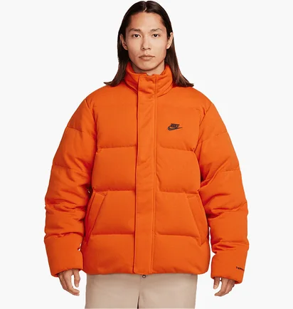 Пуховик чоловічий Nike Sportswear Tech Fleece Puffer Jacket Orange FB7854-893