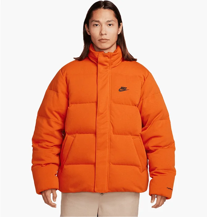 Пуховик чоловічий Nike Sportswear Tech Fleece Puffer Jacket Orange FB7854-893
