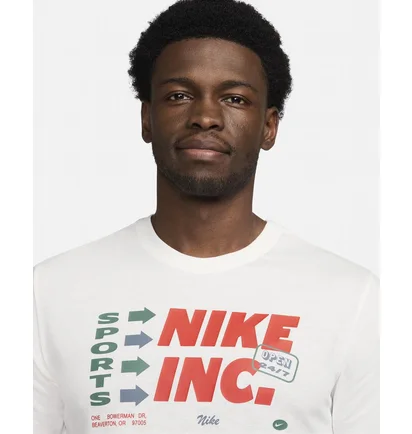 Футболка мужская Nike T-Shirt Do Fitnessu Dri-Fit White FV8360-133