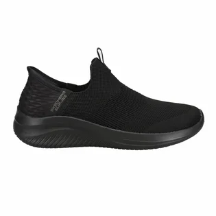 Кросівки жіночі Skechers Ultra Flex Slip-Ins 3.0 Cozy Streak Slip On Sneakers Black 149708-BBK