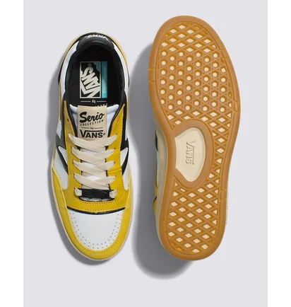 Кеди унісекс Vans Lowland Comfycush Jmp Serio Collection Shoe Yellow/White VN0A5KYFY23