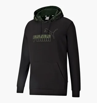 Худи мужское Puma Graphic Camo Hoodie Black 588498-01