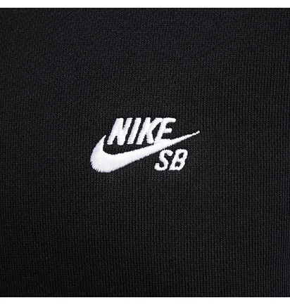 Толстовка унисекс Nike Sb U Flc Fz Hd Essntl Logo Black FZ8796-010