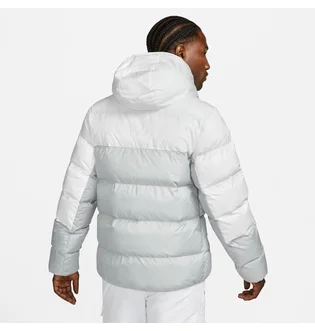 Куртка мужская Nike M Nk Sf Wr Pl-Fld Hd Jkt White/Grey Dr9605-100