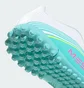 Сороконожки детские Adidas F50 Messi Club White/Turquoise JQ0949