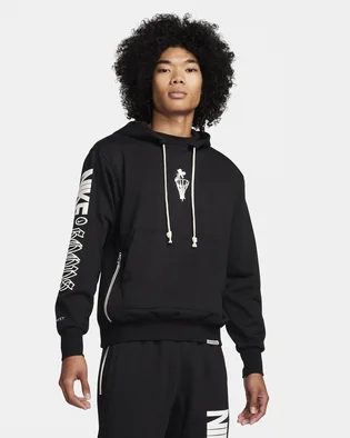 Худи мужское Nike Hoodie Pullover Dri-Fit Standard Issue Black FN2702-010