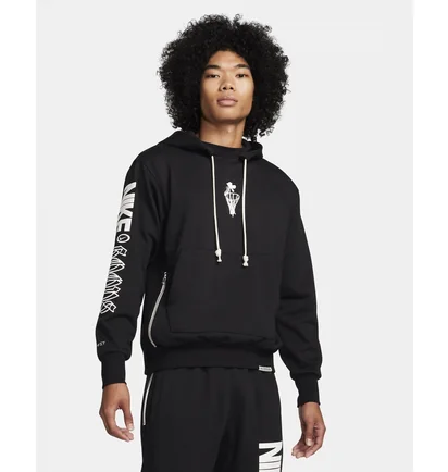 Худі чоловіче Nike Hoodie Pullover Dri-Fit Standard Issue Black FN2702-010