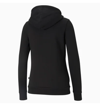 Толстовка женская Puma Essentials Full-Zip Hoodie Black 586811-01
