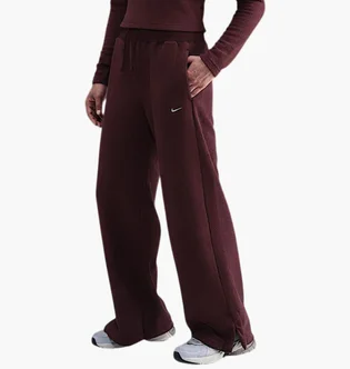 Штани жіночі Nike Nsw Phnx Psh Hr Bordo FN3622-652