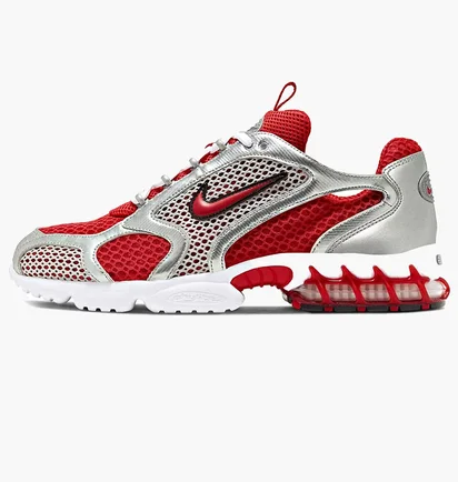 Кроссовки мужские Nike Air Zoom Spiridon Cage 2 Grey/Red CJ1288-600