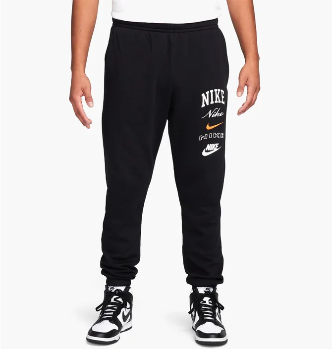 Штаны мужские Nike Club Bb Cf Pant Stack Gx Black FN2643-010