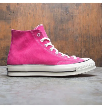Кеды мужские Converse Suede Chuck 70 Hi Pink 166215C