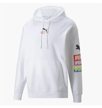 Худи мужское Puma Brand Love Multiple White 533658-02