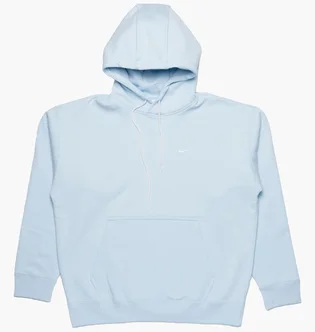 Худи мужское Nike Solo Swoosh Fleece Hoodie Light Blue CV0552-441
