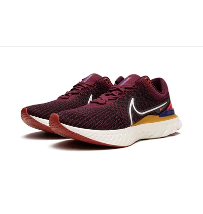 Кроссовки мужские Nike React Infinity Run Fk 3 Bordo DH5392-600