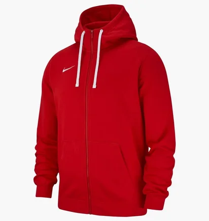 Толстовка мужская Nike Team Club 19 Full-Zip Hoodie Lifestyle Red Aj1313-657
