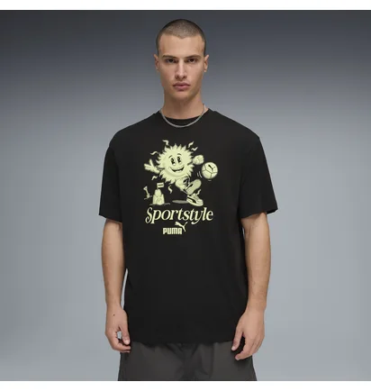Футболка чоловіча Puma Graphic Sun Black 691781-01