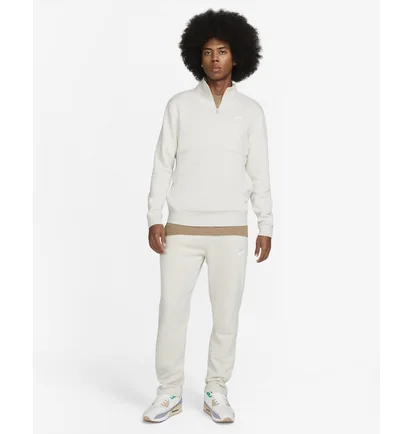 Кофта чоловіча Nike 1/2 Sportswear Club White DD4732-073