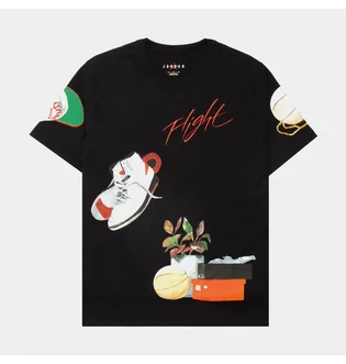 Футболка чоловіча Air Jordan Artist Series By Jacob Rochester Graphic Tee Tshirt Black DQ7378-010