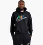 Худи мужское Nike Club Fleece Hoodie Black FZ0772-010