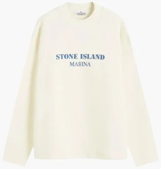 Світшот чоловічий Stone Island Marina Beige 8115631X5-V0035