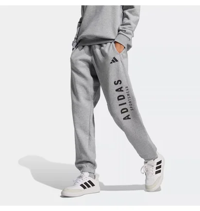 Штаны детские Adidas J All Season Gfx Grey JC7640