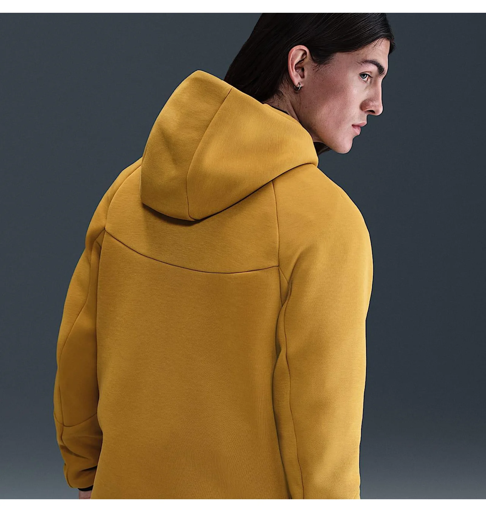 ᐉ Толстовка мужская Nike Tech Fleece Fz Wr Yellow HV0949-352