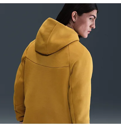 Толстовка мужская Nike Tech Fleece Fz Wr Yellow HV0949-352