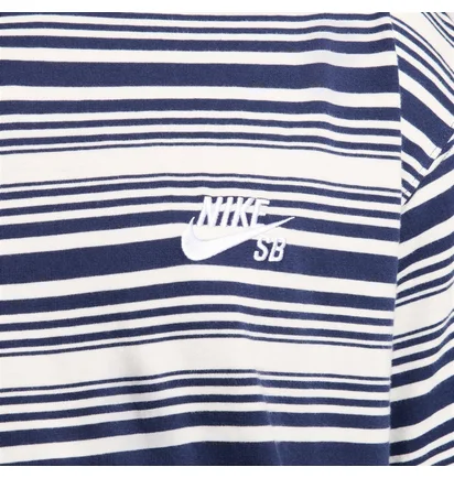 Футболка чоловіча Nike Sb Tee M90 Stripe Sp24 Grey FQ3711-410