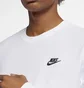 Лонгслів чоловічий Nike Club Ls Tee White AR5193-100