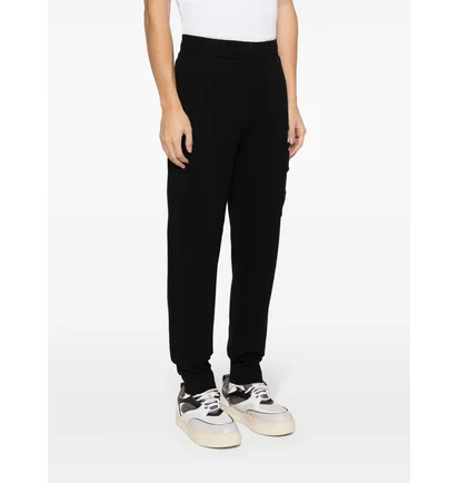 Штани чоловічі C.P. Company Diagonal Raised Cargo Sweatpants Black 17CMSP017A-005086W-999