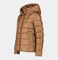 Пуховик жіночий CMP Jacket Fix Hood Brown 33K3566-P814