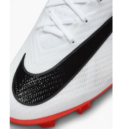 Бутси унісекс Nike Mercurial Vapor 15 Elite Firm Ground Soccer Cleats White/Orange DJ4978-600