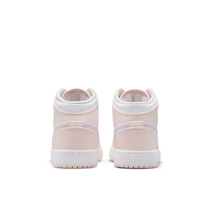 Кроссовки детские Air Jordan 1 Mid Gs White/Peach FD8780-601