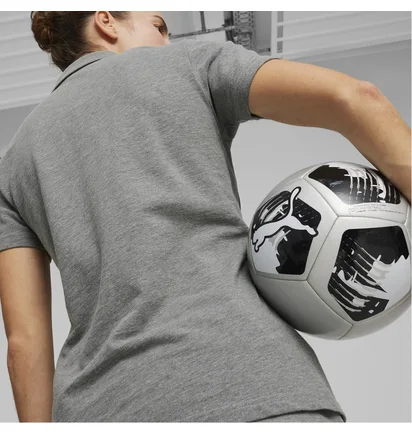 Поло женское Puma Teamfinal Casuals Polo Wmn Grey 658537-33