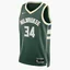 Майка чоловіча Nike Milwaukee Bucks Icon Edition 2022/23 Dri-Fit Nba Swingman Jersey Green DN2012-323