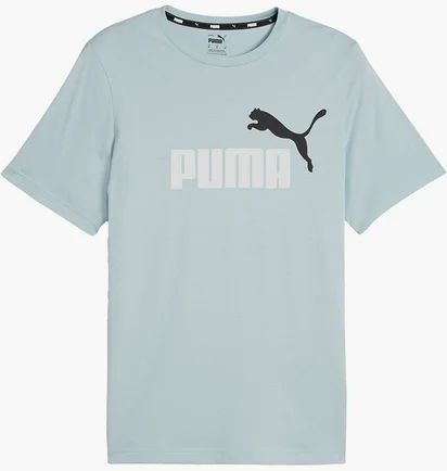 Футболка чоловіча Puma Ess+ 2 Col Logo Tee Light Blue 586759-26