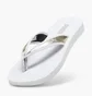 Тапочки женские Puma Sandy Flip White/Metallic 395426-01