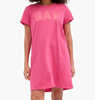Плаття жіноче Gap V-Ss Me Logo Pink 554693-00