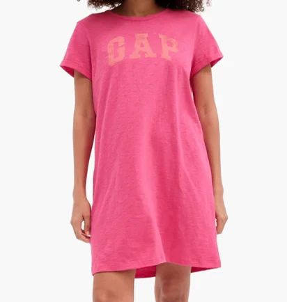 Плаття жіноче Gap V-Ss Me Logo Pink 554693-00