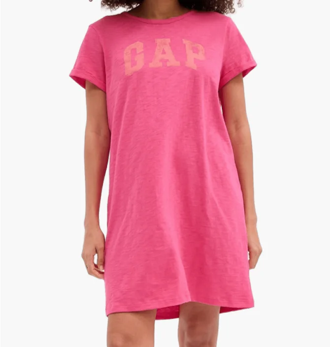 Плаття жіноче Gap V-Ss Me Logo Pink 554693-00