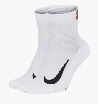 Носки унисекс Nike Court Multiplier Max White (2 пары) Cu1309-100