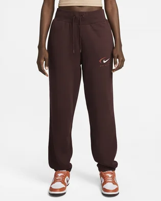 Штани жіночі Nike Sportswear Phoenix Fleece Oversized High-Waisted Pants Brown FN7716-227