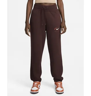 Штаны женские Nike Sportswear Phoenix Fleece Oversized High-Waisted Pants Brown FN7716-227