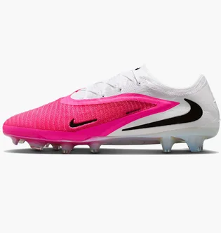 Бутси чоловічі Nike Phantom 6 Low Elite Firm Ground Soccer Cleats Pink/White IH1778-900