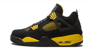 Кроссовки мужские Air Jordan 4 Retro Black 308497-008