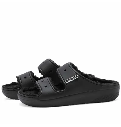 Тапочки мужские Crocs Classic Cozzzy Sandal Black 207446-060
