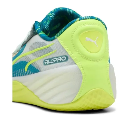 Кроссовки мужские Puma All-Pro Nitro Hoops Dreamz Turquoise/White 311355-01