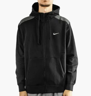 Толстовка чоловіча Nike Sp Flc Fz Hoodie Bb Black FQ8819-010
