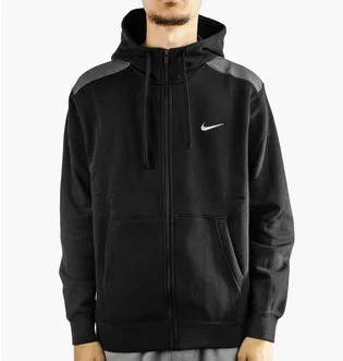 Толстовка чоловіча Nike Sp Flc Fz Hoodie Bb Black FQ8819-010